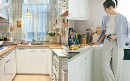 Căn bếp 3,5m² chữ U đang viral: Nhỏ xíu mà "ăn đứt" bếp lớn, sắp xếp đỉnh cao khiến dân mạng bùng nổ