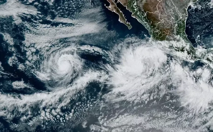 Siêu bão Priscilla mạnh lên cấp 1 trên Thái Bình Dương, cảnh báo sóng lớn và mưa lũ