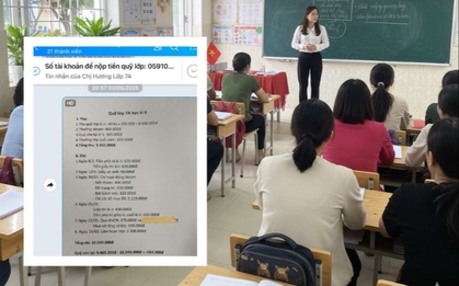 Bảng thu chi lớp học của bà mẹ Thanh Hóa có chi tiết lạ khiến các phụ huynh "tỉnh cả người": Có "nghĩ oan" cho người khác?