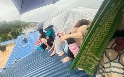 Lũ dâng cao "không kịp trở tay", người dân Thái Nguyên lên mạng cầu cứu