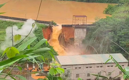 Vỡ đập thủy điện Bắc Khê 1: Thiệt hại 50 tỉ đồng, gần 800 nhân khẩu phải di dời khẩn cấp