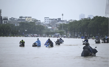 Vì sao Hà Nội mưa lớn?