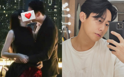 "Nam thần Vbiz" Rocker Nguyễn công khai ôm hôn bạn gái?