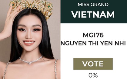 Lần đầu tiên Hoa hậu Việt thi quốc tế mà không ai vote