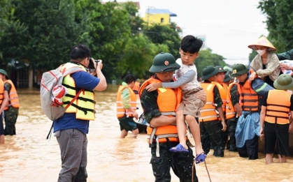 Thái Nguyên kêu gọi ủng hộ đồng bào bị thiệt hại do bão lũ