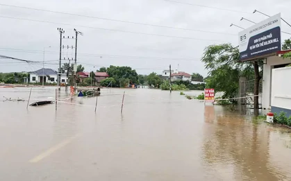 Bắc Ninh có 3 người chết do mưa lũ, di dời hàng trăm hộ dân tránh ngập lụt