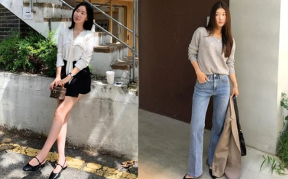 4 món thời trang tôn dáng tối đa khi phối cùng giày bệt