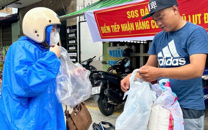 Người Đà Nẵng tất bật gom hàng cứu trợ gửi ủng hộ đồng bào vùng lũ miền Bắc