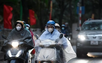 Miền Bắc lạnh hơn, miền Trung mưa lớn đỉnh điểm