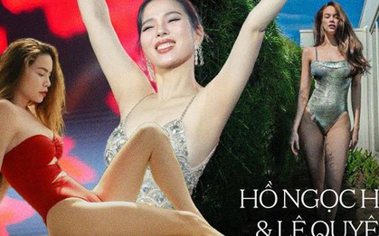 Body ngoài 40 bốc lửa của Hồ Ngọc Hà và Lệ Quyên được quyết định bởi "nửa kia": Cứ làm thế này còn lâu mới già!