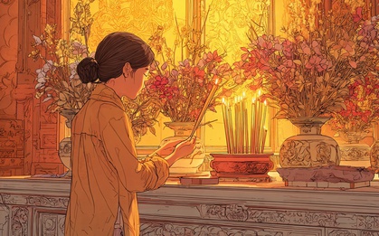 Vì sao nên thắp hương buổi sáng?