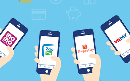 Ví điện tử MoMo, Zalopay, ShopeePay,... bước sang trang mới