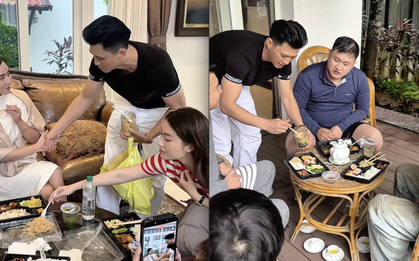 Hà Việt Dũng công khai "hối lộ" đoàn làm phim VTV ngay giữa bữa ăn