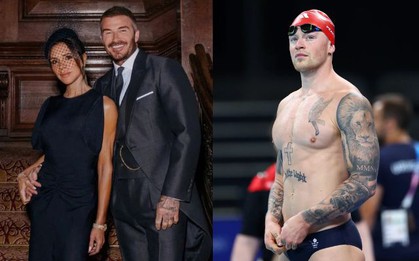 Trớ trêu: Vợ chồng David Beckham dự lễ cưới huyền thoại bơi lội - người cấm mẹ đẻ xuất hiện tại lễ đường