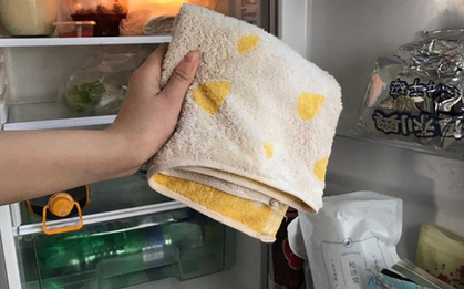Tại sao nên giữ một chiếc khăn trong tủ lạnh?
