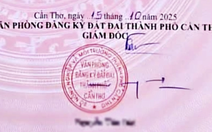 Sở NN-MT lên tiếng về chữ ký "thấy kỳ kỳ" của 1 giám đốc ở Cần Thơ