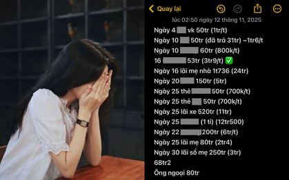 Khoản nợ của bà mẹ mới sinh con 15 ngày