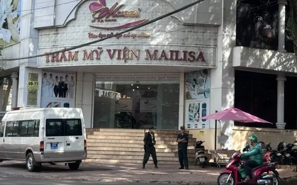 NÓNG: Cảnh sát xuất hiện tại toà nhà thẩm mỹ viện Mailisa ở TP.HCM và Đắk Lắk
