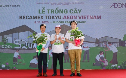 BECAMEX TOKYU và AEON Việt Nam tổ chức ngày hội trồng cây “cánh rừng quê hương” tại MIDORI PARK SQUARE