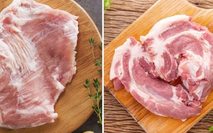 Làm sao để phân biệt thịt nạc nọng và thịt nạc vai heo? 5 điểm khác biệt này bạn phải biết