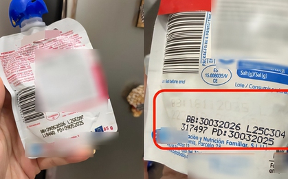 Mua sữa chua cho con, mẹ hãi hùng phát hiện sự bất thường ở hạn sử dụng khiến hội bỉm sữa hoang mang