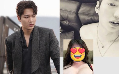 Tá hỏa với ảnh mát mẻ của Lee Min Ho và 1 sao nữ ngực khủng