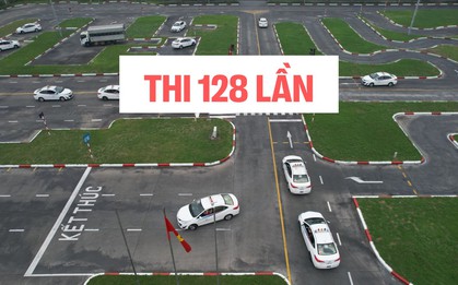 Có người thi tới 128 lần, chi tới hàng trăm triệu đồng vẫn trượt bằng lái xe