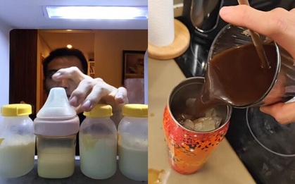 Dùng sữa mẹ pha chế đồ uống có an toàn?