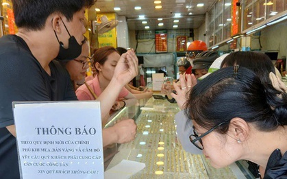 Giá vàng tăng – giảm chóng mặt