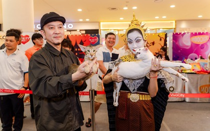 Lần đầu cặp đôi mèo "xấu nhất thế giới" có mặt tại TP HCM