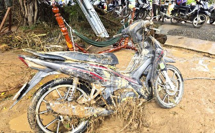 Hiện trường tan hoang sau vụ vỡ hồ chứa nước ở Lâm Đồng