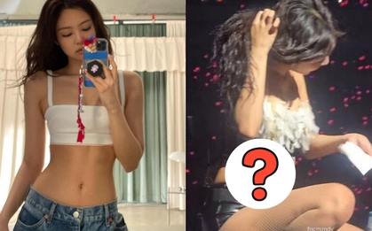 Vào mà xem Jennie lộ bụng ngấn mỡ này!