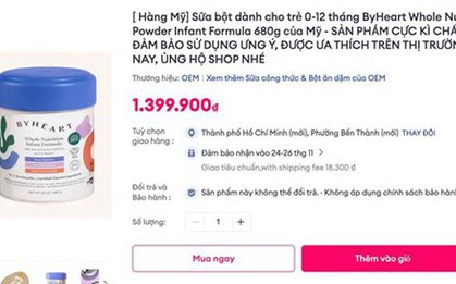 Sữa ByHeart nhiễm khuẩn, Bộ Y tế yêu cầu rà soát hồ sơ