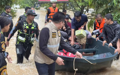 Lũ lụt tấn công Campuchia, Thái Lan