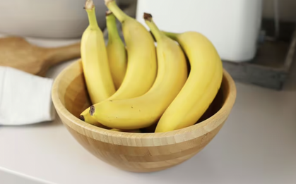 Chuối vàng tươi, rắn chắc suốt 4 tuần nếu được cất trong thứ này