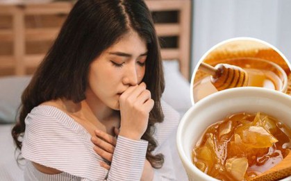 Mật ong pha thêm 1 thứ này khi uống thì sẽ thành "thuốc quý" trị ho, tăng cường miễn dịch để chóng hồi phục