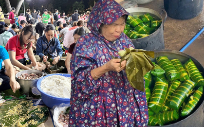 Khi cả nước cùng gói bánh chưng cho miền Trung: Những đêm trắng của tình người!