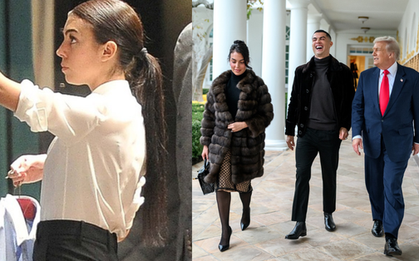 Cô gái bán hàng kiếm sống, 9 năm sau đeo nhẫn 80 tỷ cùng cầu thủ nổi tiếng dự tiệc của Tổng thống Donald Trump