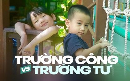 Cho con học mầm non trường công - trường tư đủ cả, bà mẹ TP.HCM đúc kết 2 CHỮ quan trọng sau hai hành trình trái ngược