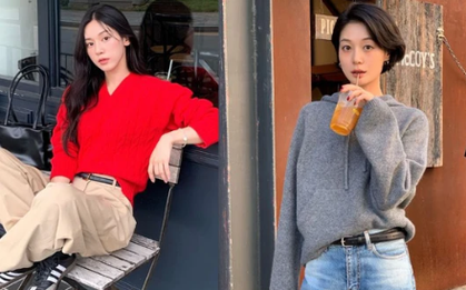 Mặc đẹp không hề khó với 5 mẫu áo len hack tuổi hiệu quả bậc nhất