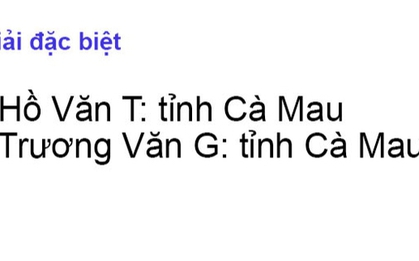 Xổ số miền Nam: Lộ diện 2 người trúng đặc biệt 28 tỉ đồng
