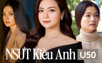 Kiều Anh 45 tuổi da vẫn láng mịn, nhan sắc 24 năm qua không đổi: Cứ kết thân 2 bộ môn, chăm dùng 2 viên uống này thì còn lâu mới già!