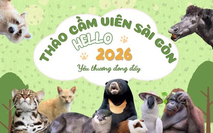 Thảo Cầm Viên Sài Gòn ra mắt bộ lịch “Yêu thương đong đầy” sẻ chia cùng đồng bào vùng lũ