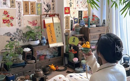 Bí mật của cây phú quý trong không gian thờ tự