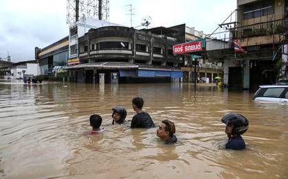 Indonesia, Thái Lan và Malaysia chìm trong biển nước sau trận lũ lịch sử