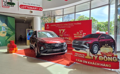 Sinh nhật LOTTE MART: Khách hàng tranh thủ mua sắm siêu tiết kiệm và thử vận may trúng ô tô