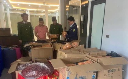 Thu giữ 3,5 tạ đông trùng hạ thảo, táo đỏ không rõ nguồn gốc xuất xứ