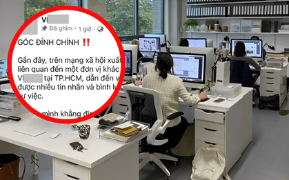Thông báo khẩn của 1 công ty ở Hà Nội trùng tên với agency "phong sát" thực tập sinh