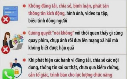 Công an thành phố Hải Phòng cảnh báo nóng về "vụ việc nghiêm trọng ở Lạng Sơn"