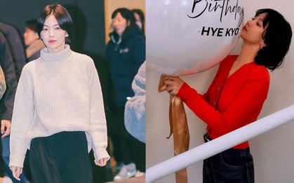 Phụ nữ U50, để tóc ngắn mặc gì đẹp nhất: 9 set đồ của Song Hye Kyo chính là đáp án